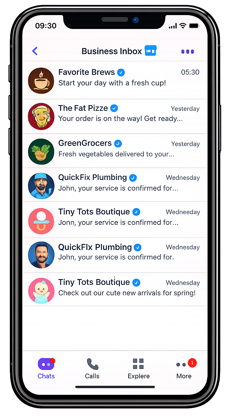 Viber Business Inbox – messages from businesses in one place