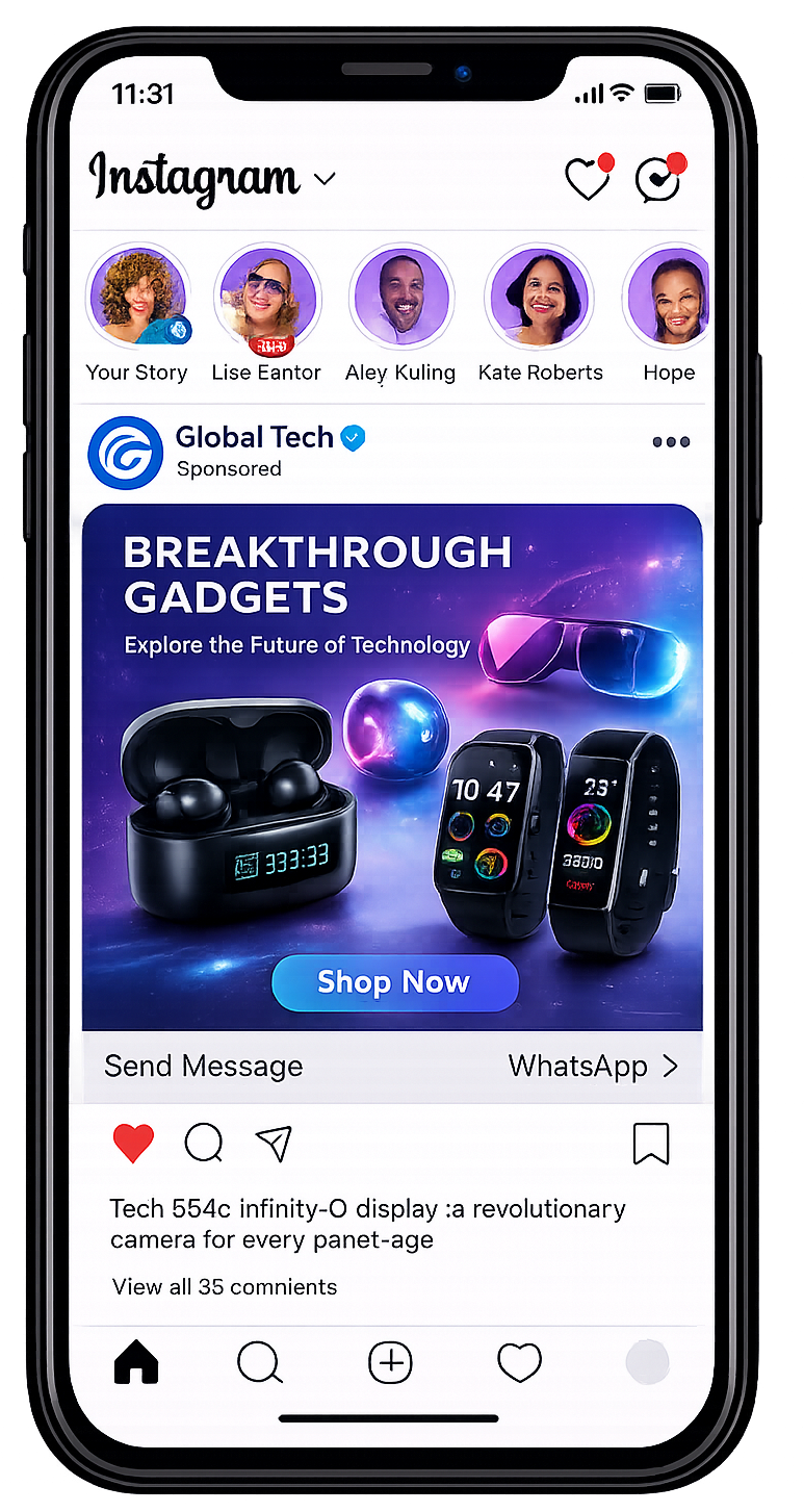 WhatsApp Business example 1